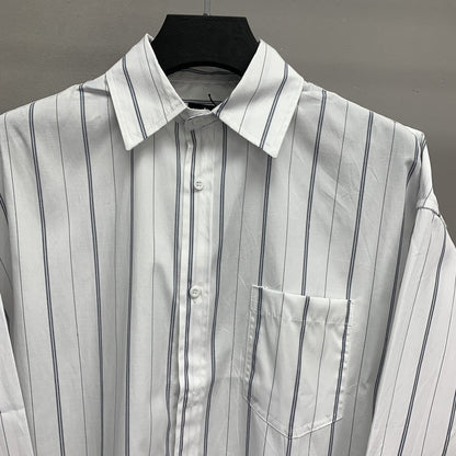 「#2218」Balenciaga striped long-sleeved shirt