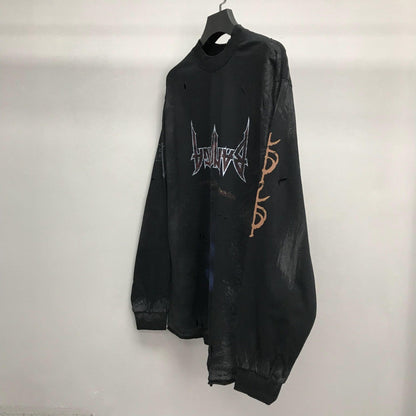 「#2221」Balenciaga Reflection Tower Long Sleeve T-Shirt