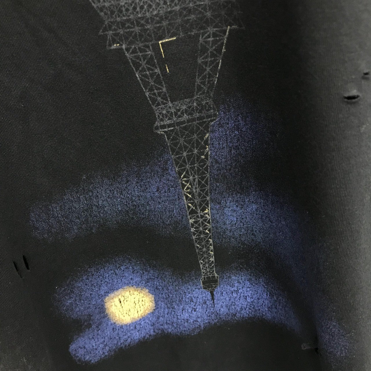 「#2221」Balenciaga Reflection Tower Long Sleeve T-Shirt