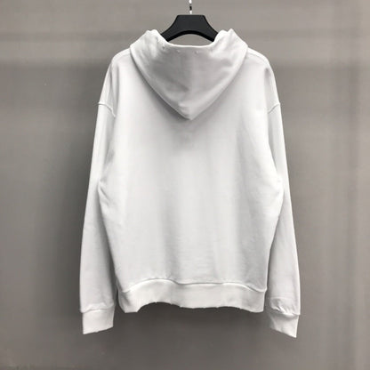 「#2226」Balenciaga lettered hooded sweatshirt