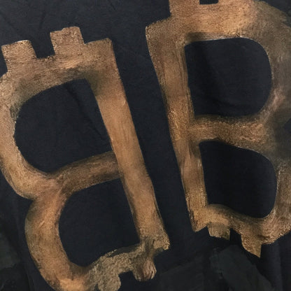 「#2229」Balenciaga BB Industrial Cement Painted T-Shirt