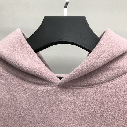 「#2230」Balenciaga Polar Fleece Coke Hooded Sweatshirt
