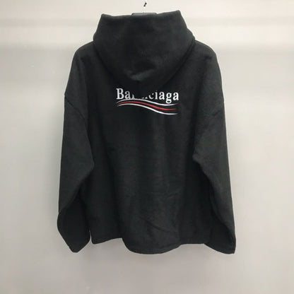 「#2231」Balenciaga Polar Fleece Coke Hooded Sweatshirt