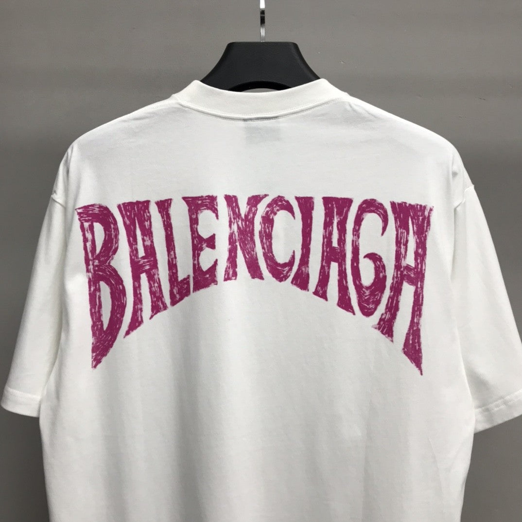 「#2235」Balenciaga graffiti T-shirt