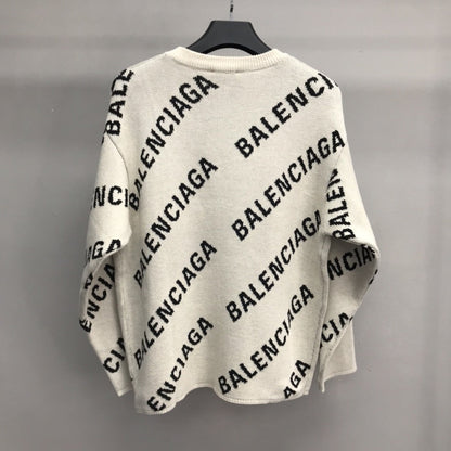 「#2238」Balenciaga letter sweater