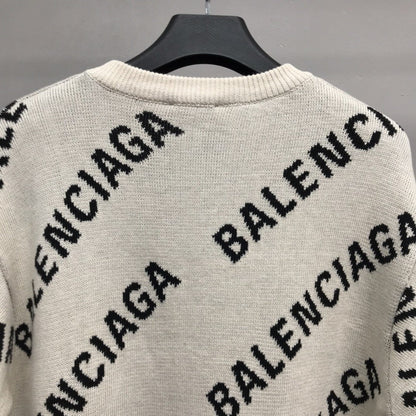 「#2238」Balenciaga letter sweater