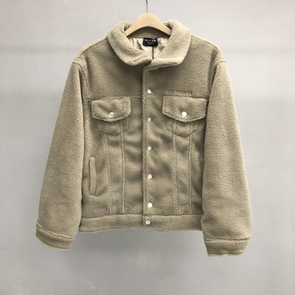 「#2240」Balenciaga lettered lambswool jacket