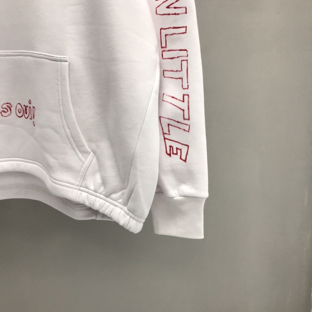 「#2248」Balenciaga printed hooded sweatshirt