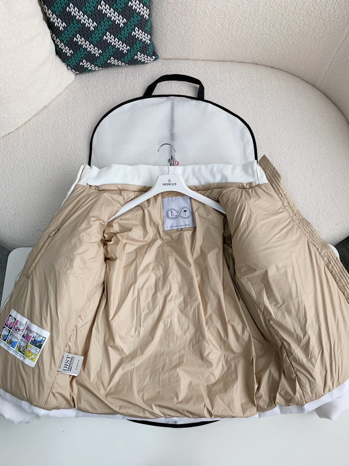 「#3808」70th Anniversary Moncler x Palm Angels Flash Maya Down Jacket
