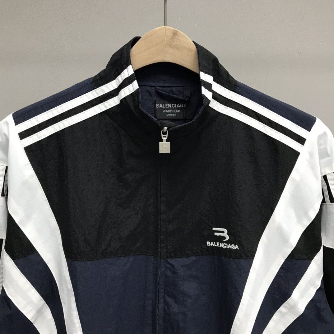 「#2277」Balenciaga patchwork jacket