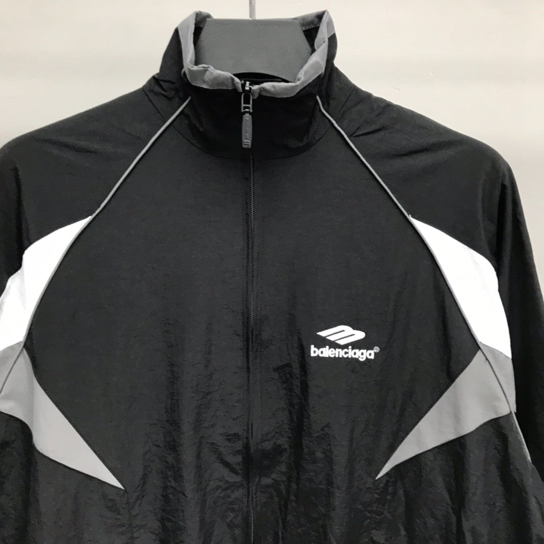 「#2281」Balenciaga sports patchwork jacket