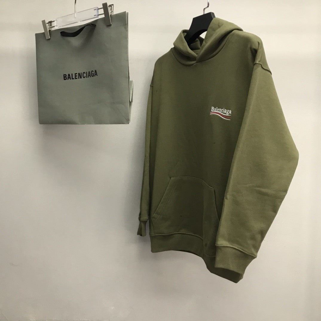 「#2284」Balenciaga cola lettered hoodie
