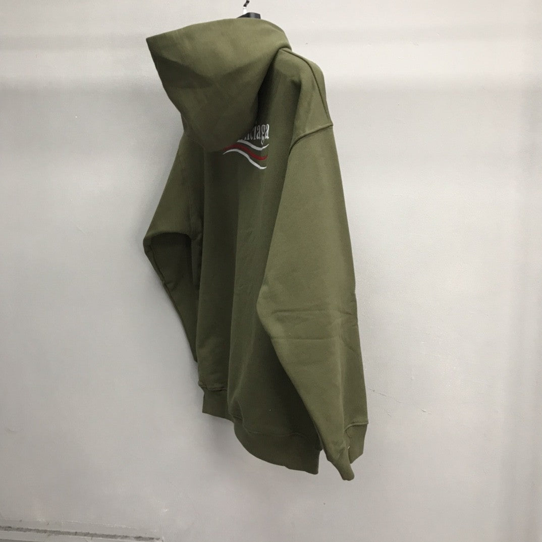 「#2284」Balenciaga cola lettered hoodie