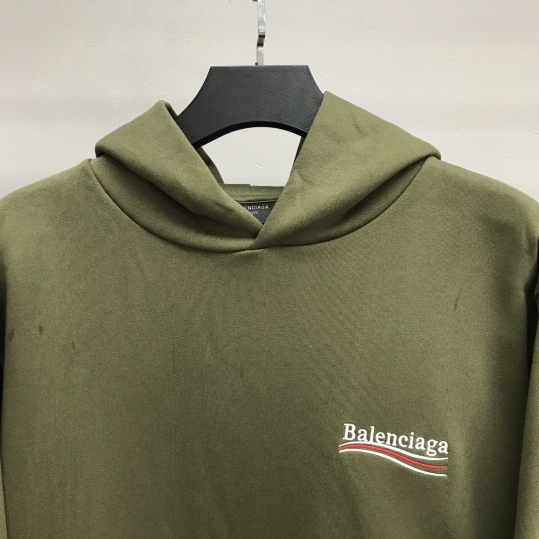 「#2284」Balenciaga cola lettered hoodie