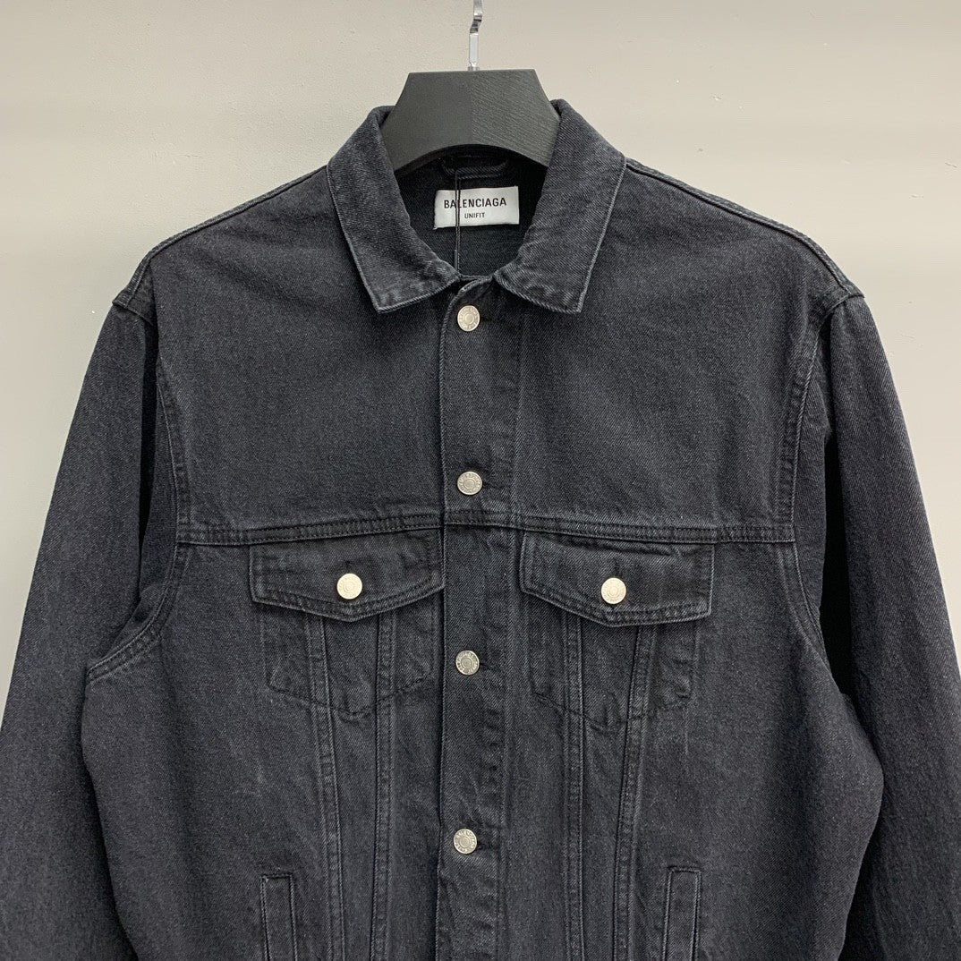 「#2287」Balenciaga BB letter denim jacket
