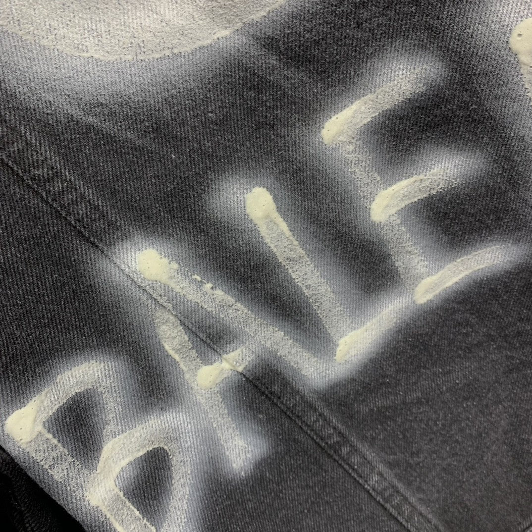 「#2287」Balenciaga BB letter denim jacket