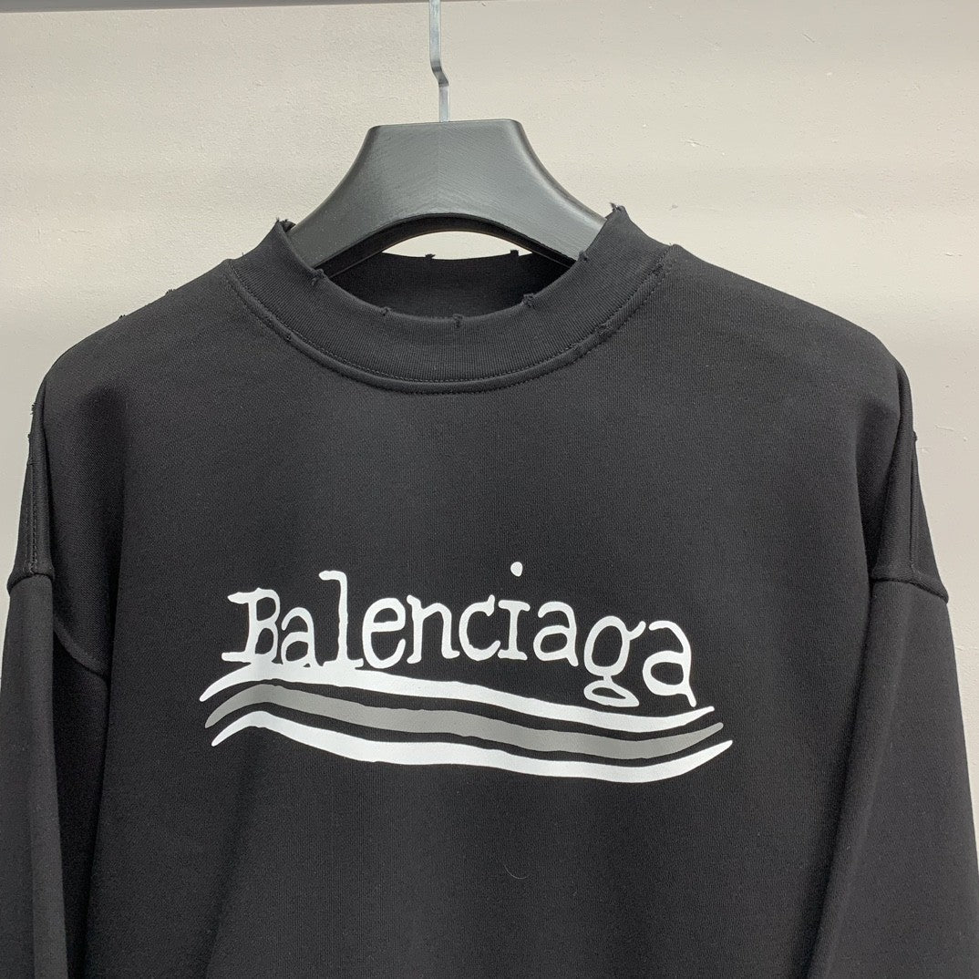 「#2292」Balenciaga Cola graffiti sweatshirt