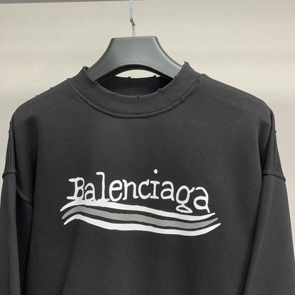 「#2292」Balenciaga Cola graffiti sweatshirt
