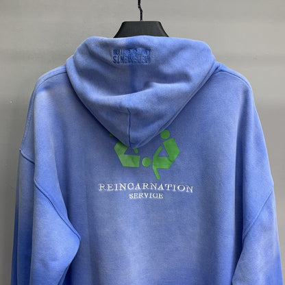 「#2299」Balenciaga lettered washed sweatshirt