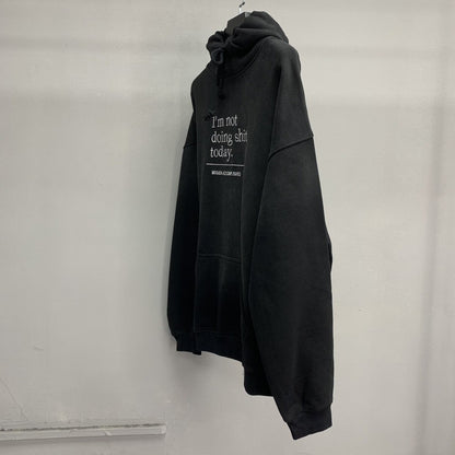 「#2300」Balenciaga lettered washed sweatshirt