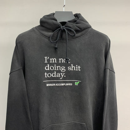 「#2300」Balenciaga lettered washed sweatshirt