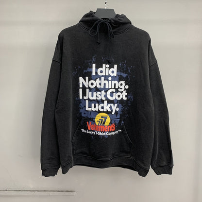 「#2302」Balenciaga Lucky hooded sweatshirt
