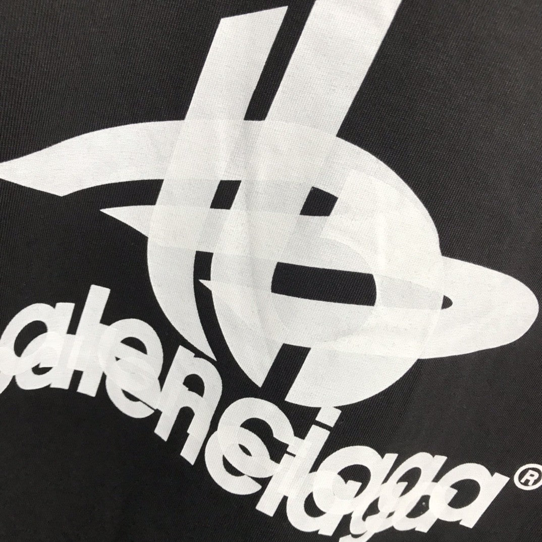 「#2304」Balenciaga lettered long sleeve T-shirt