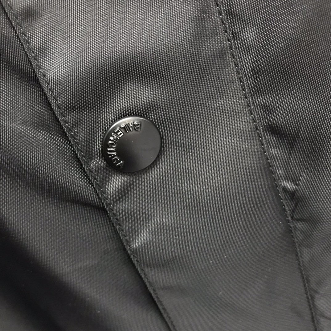 「#2306」Balenciaga masking tape trench coat