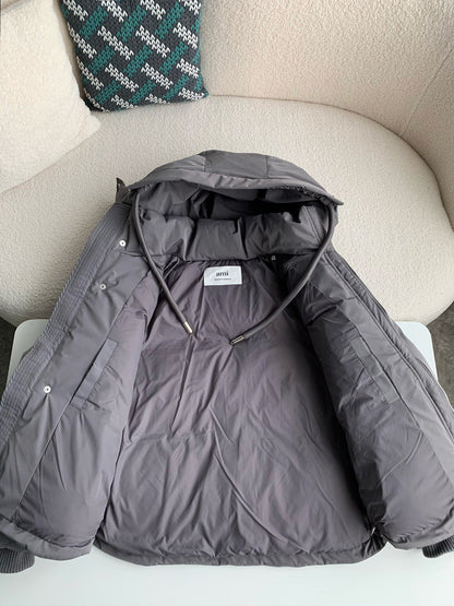 「#2104」Ami Short  men's down jacket