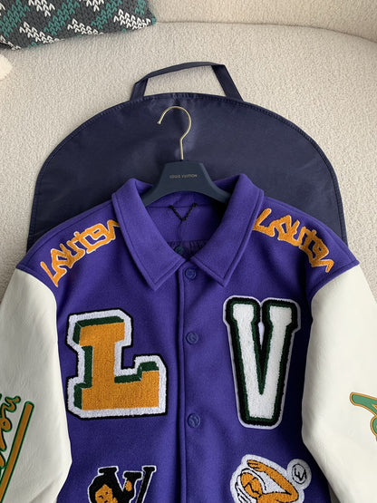 「#2329」Louis Vuitton Varsity Jackets