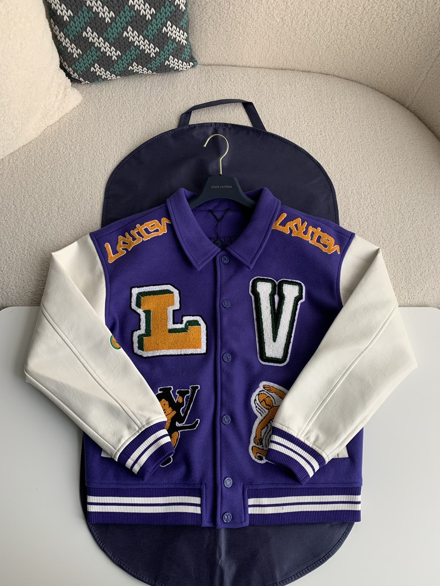 「#2329」Louis Vuitton Varsity Jackets