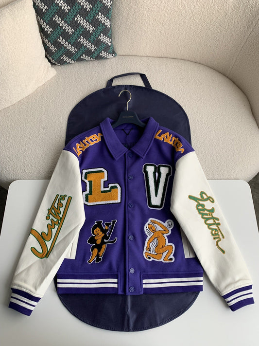 「#2329」Louis Vuitton Varsity Jackets