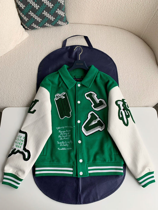 「#2329」Louis Vuitton Varsity Jackets (Copie)