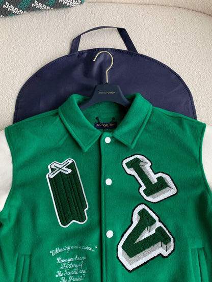 「#2329」Louis Vuitton Varsity Jackets (Copie)
