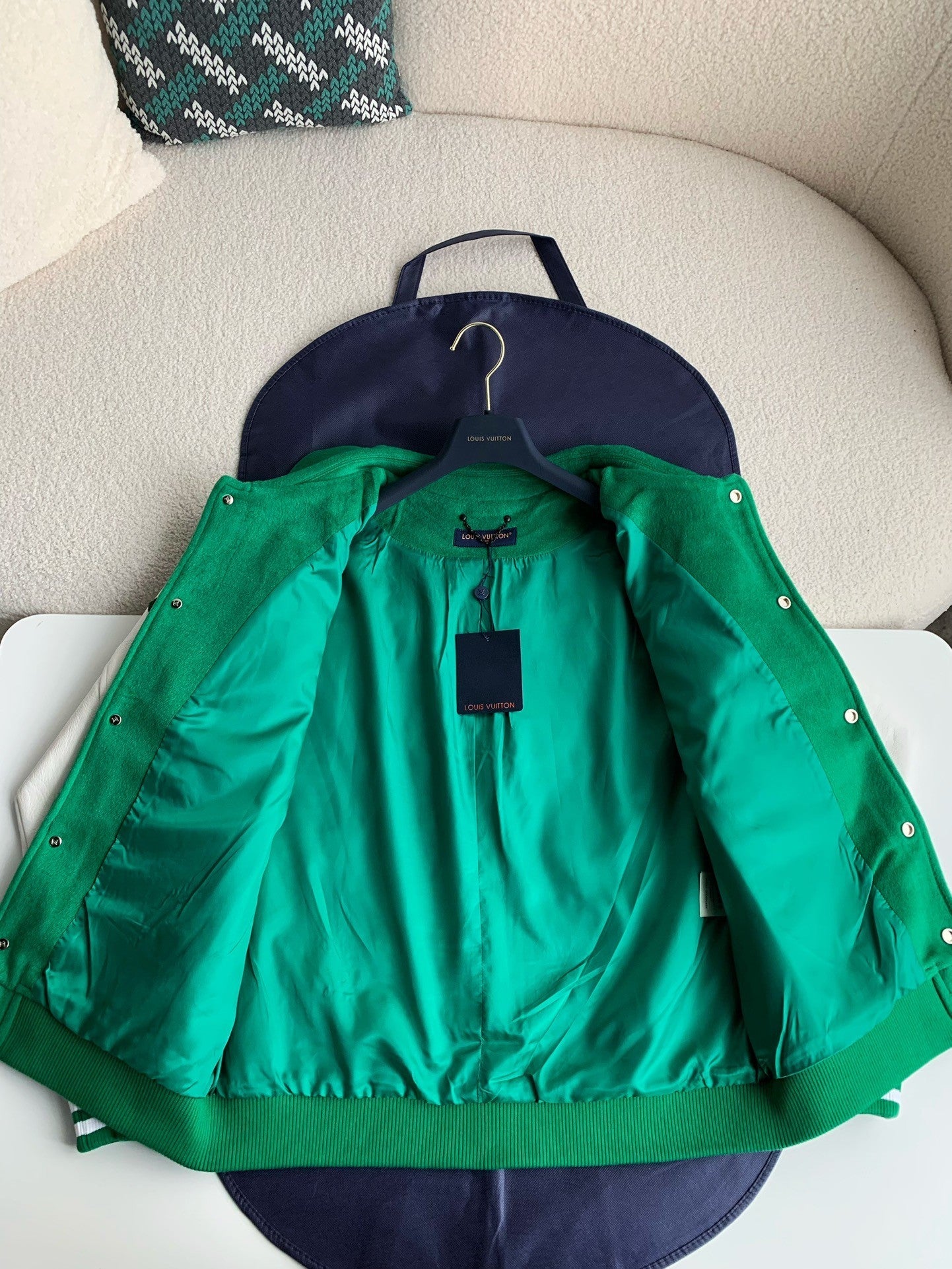 「#2329」Louis Vuitton Varsity Jackets (Copie)