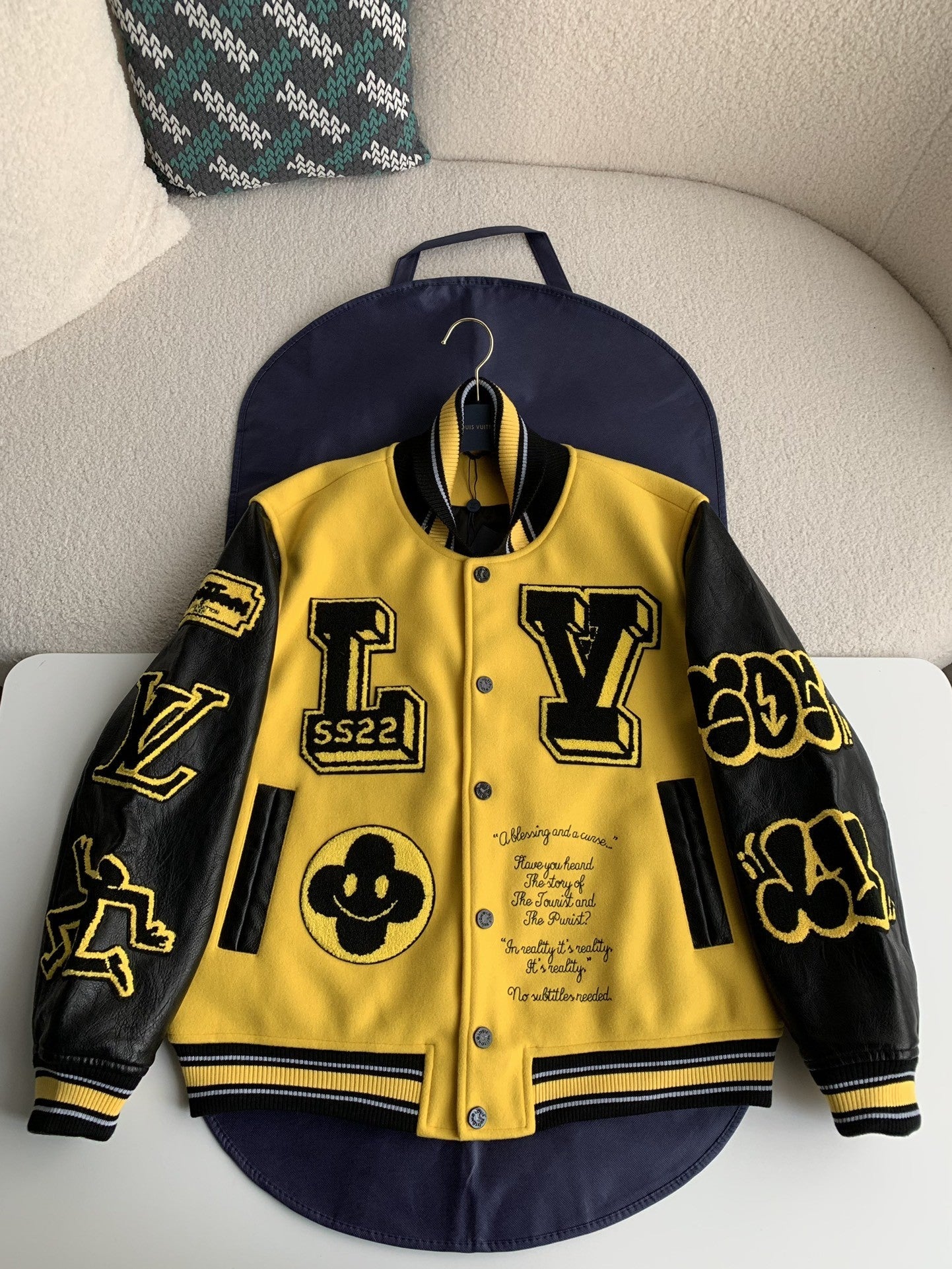 「#2334」Louis Vuitton Varsity Jackets