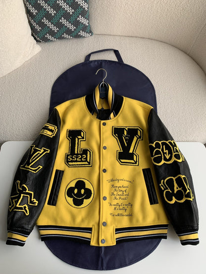 「#2334」Louis Vuitton Varsity Jackets