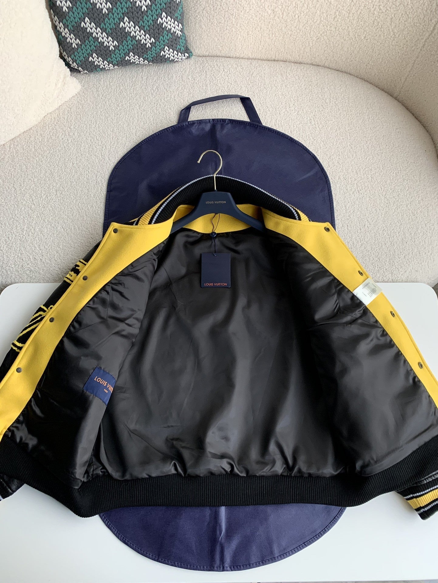 「#2334」Louis Vuitton Varsity Jackets