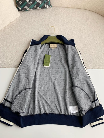 「#2342」Gucci Men's knitted sweater jacket