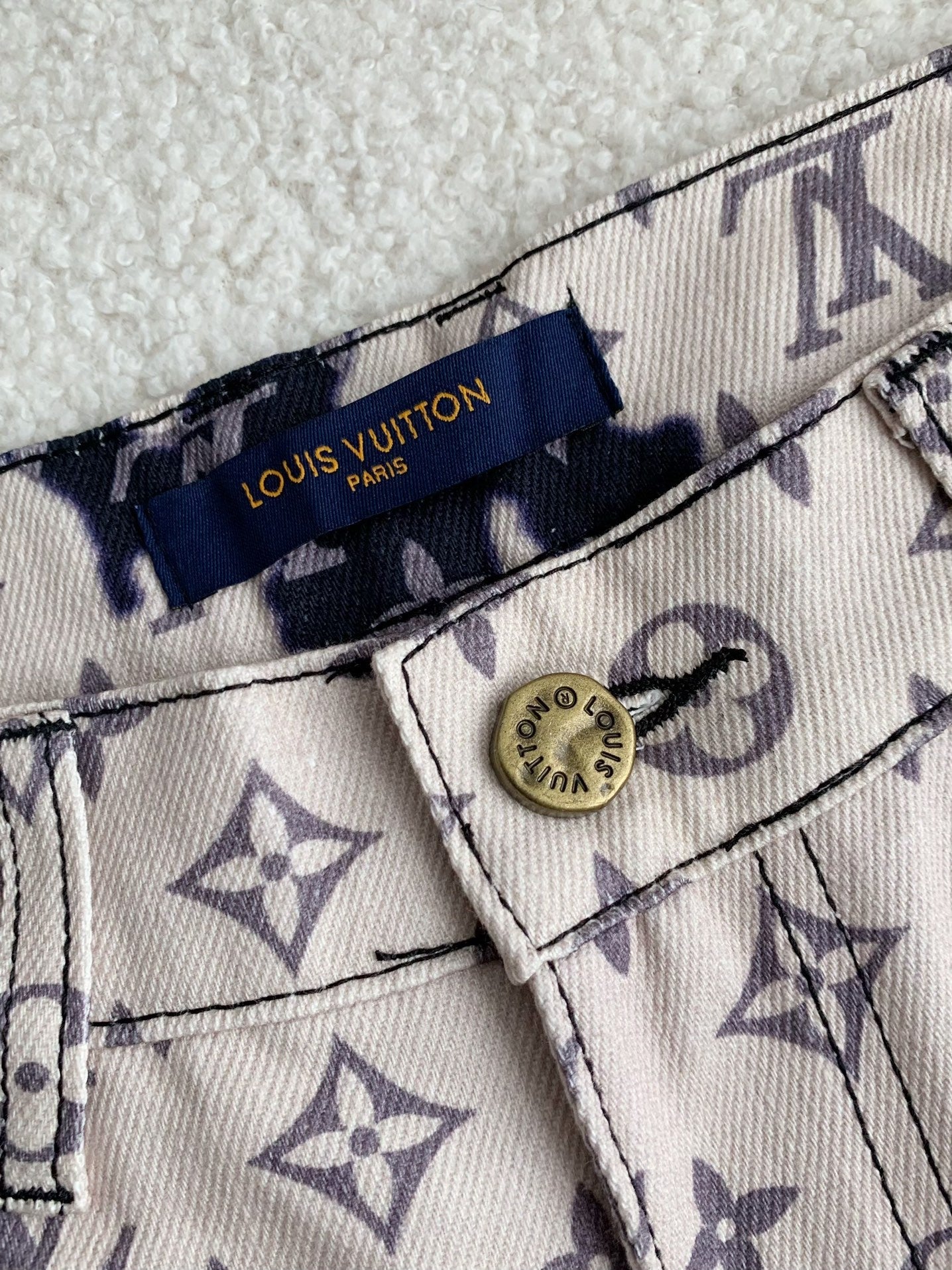 「#2349」Louis Vuitton Denim Costumes