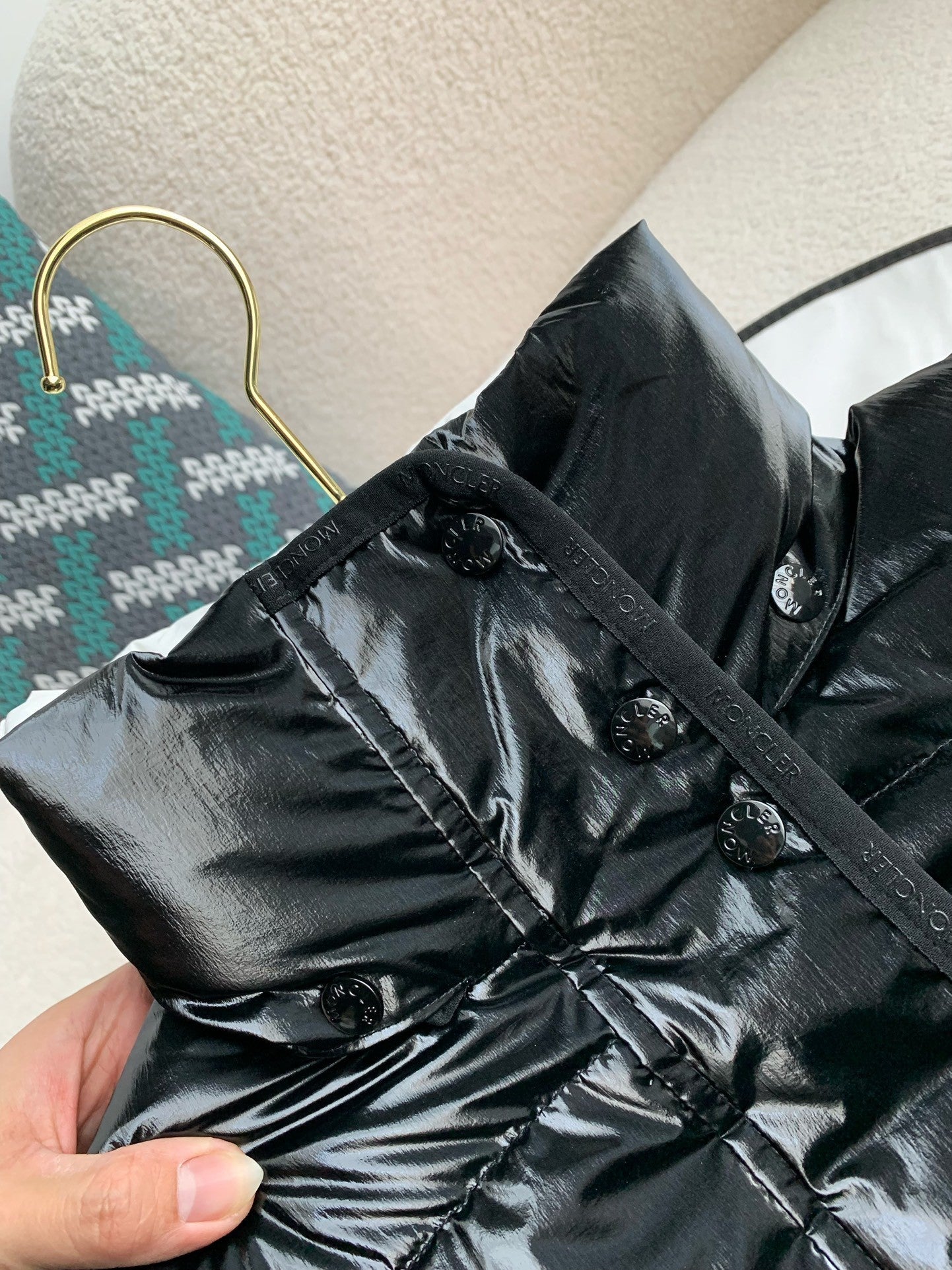「#2358」Moncler Short  men's down jacket
