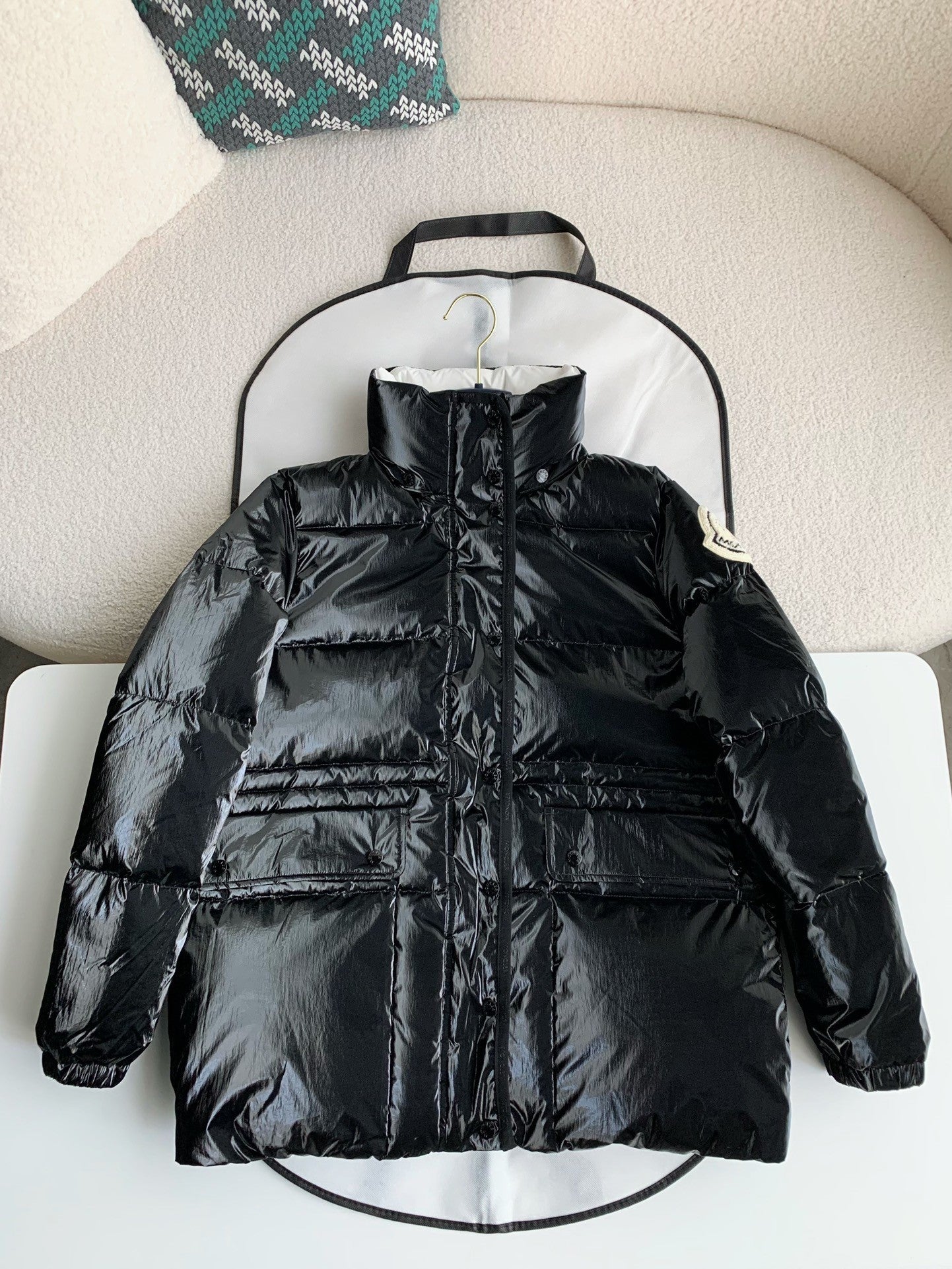 「#2358」Moncler Short  men's down jacket