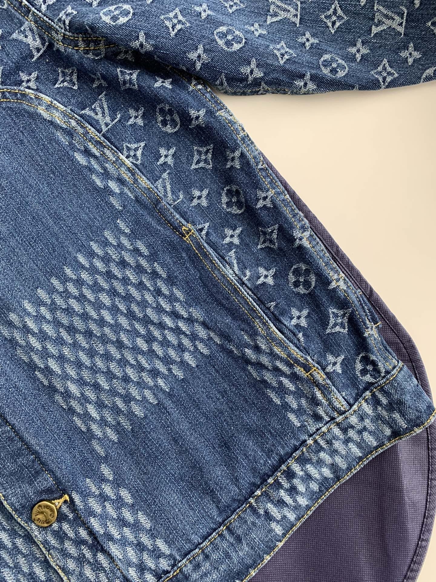 「#2395」Louis Vuitton Denim Jackets