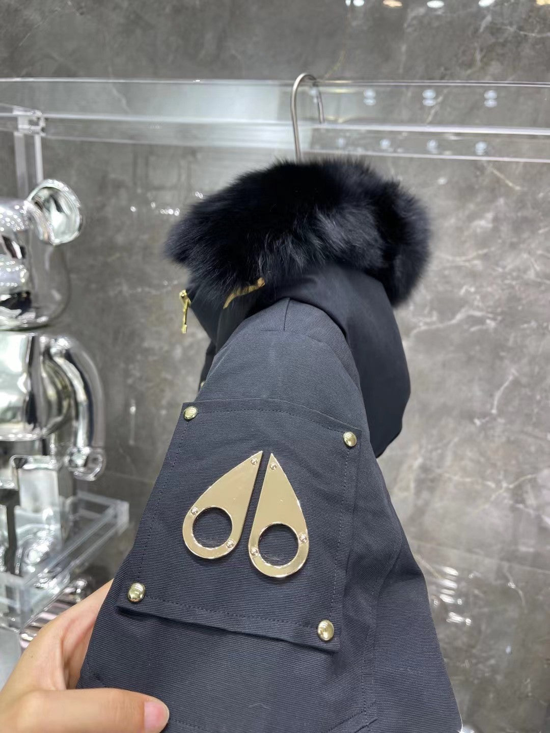 「#2401」Moose Knuckles thermal down jacket