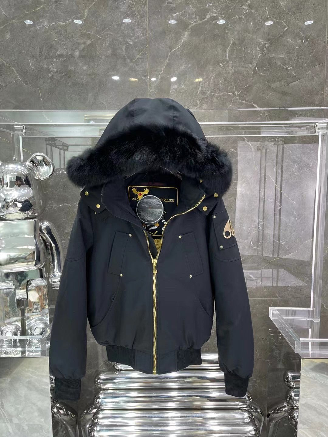 「#2401」Moose Knuckles thermal down jacket