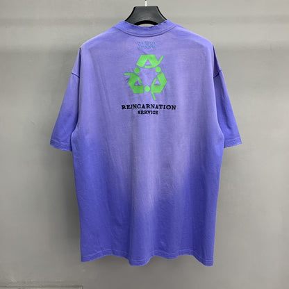 「#2448」Balenciaga has a bad alphabet t-shirt
