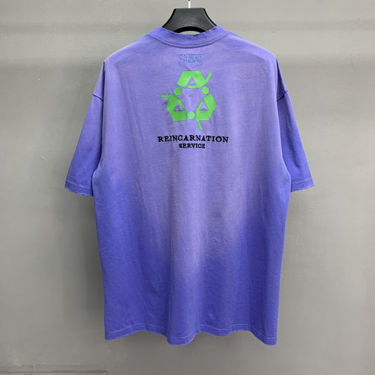 「#2448」Balenciaga has a bad alphabet t-shirt