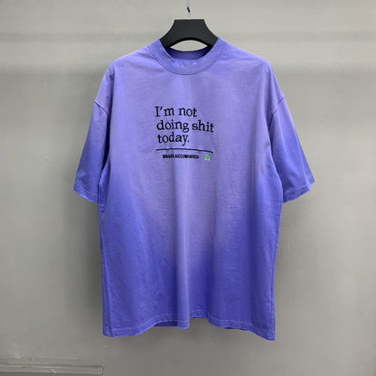 「#2448」Balenciaga has a bad alphabet t-shirt