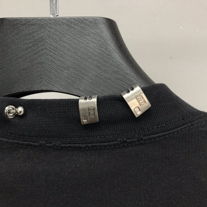 「#2450」Balenciaga neckline hardware perforated T-shirt