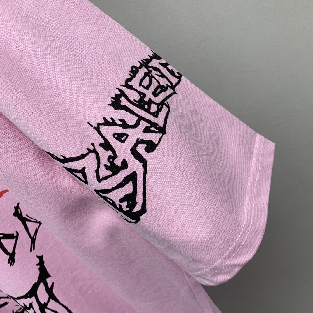 「#2452」Balenciaga doodle year of the Dragon Alphabet T-shirt